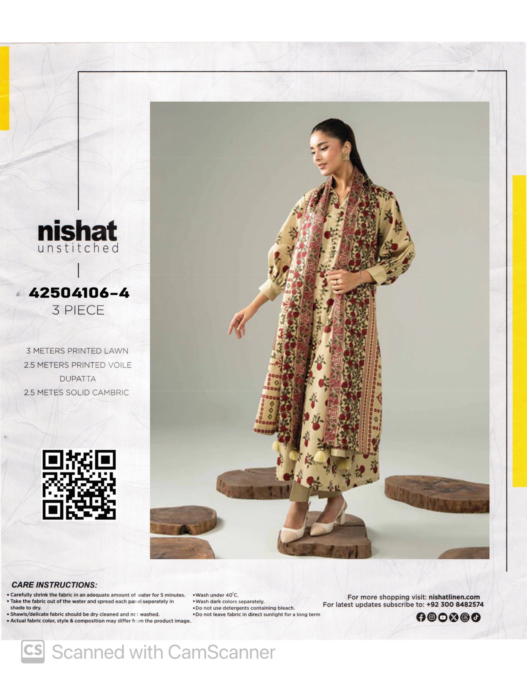 NISHAT LAWN 3PC