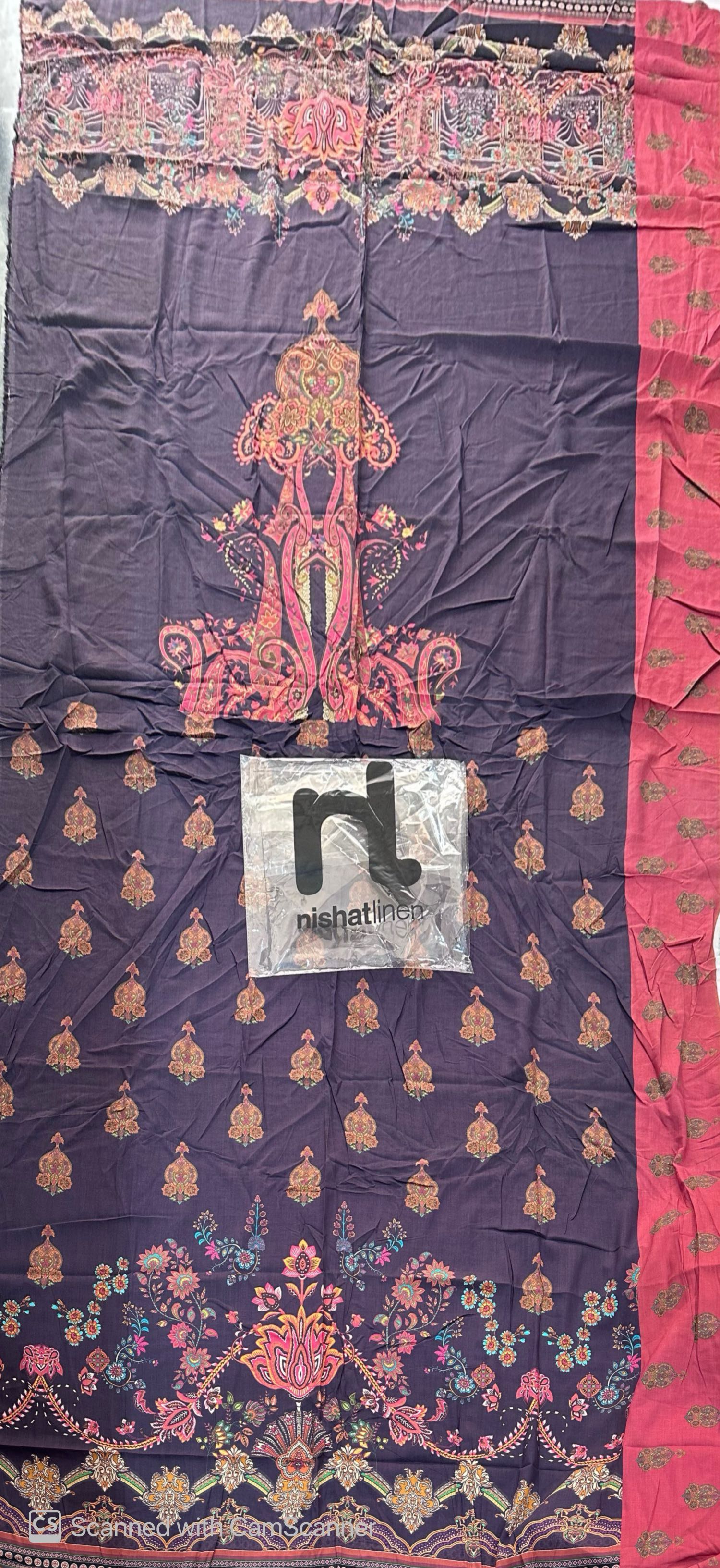 | Nishat Original|Shirt 3 meter Official cutting