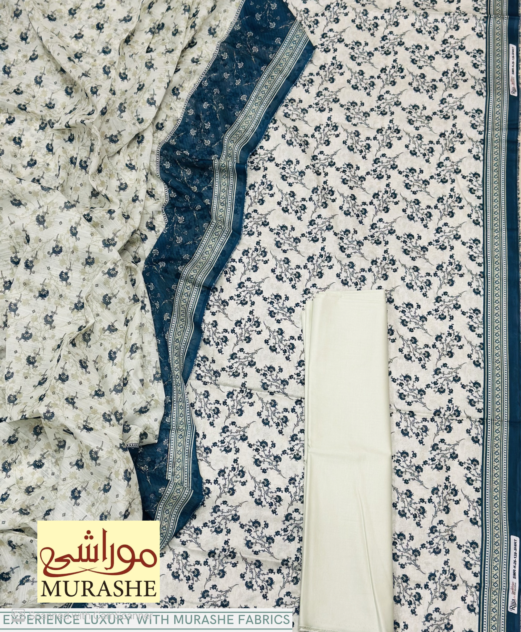 ORIGINALL 💯 LAWN 3PC BY MURASHEE