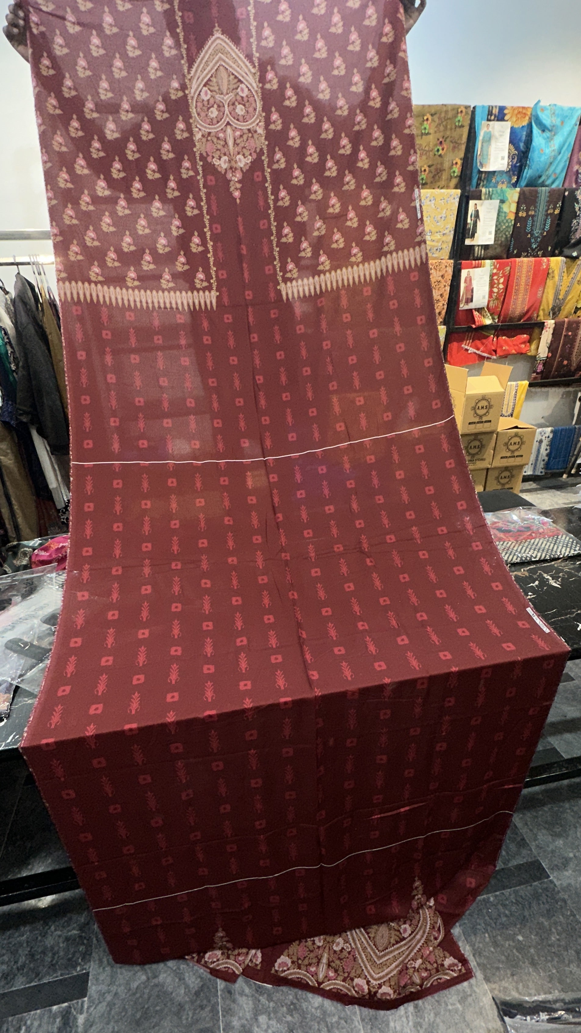 | Nishat Original|Shirt 3 meter Official cutting