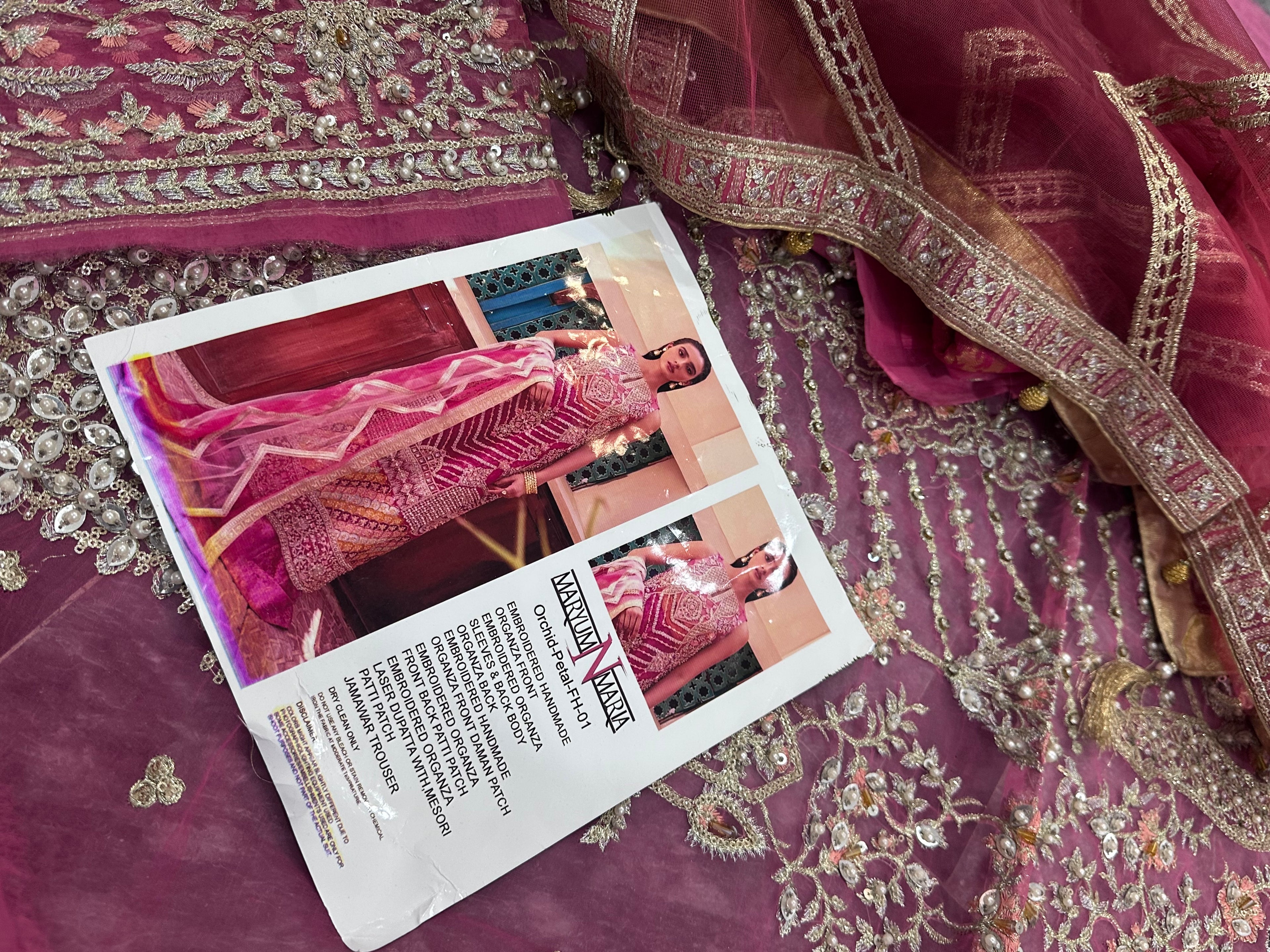 MARYAM -N- MARYA LUXURY 3PC EMBROIDERED