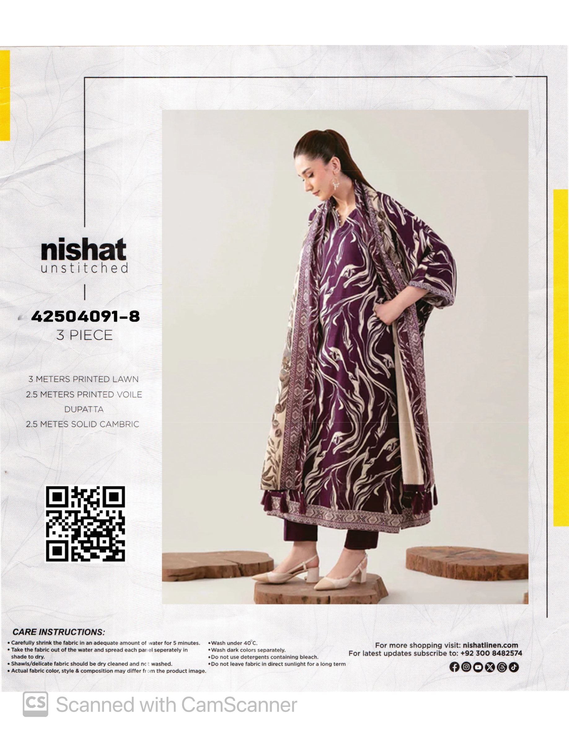 NISHAT LAWN 3PC