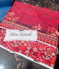 (Bin Saeed| DS 2| DIGITAL PRINTED LAWN 3PC VOIL LAWN DUPATTA