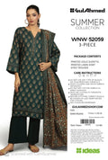 Lawn 3Pc By Gul Ahmed