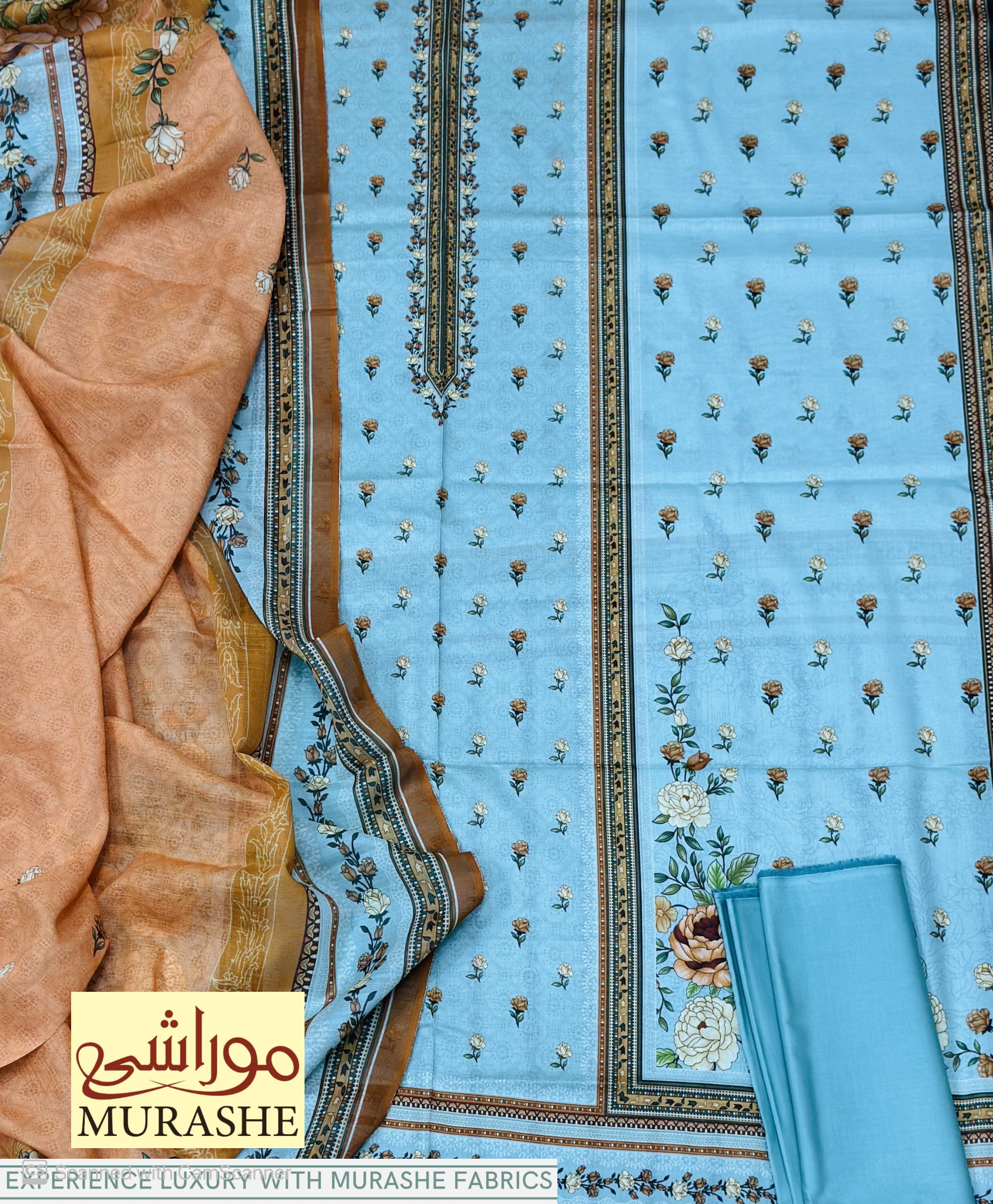 ORIGINALL 💯 LAWN 3PC BY MURASHEE