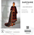 SAPHHIRE PRINTED 3PC LAWN SUIT