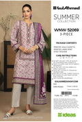 Lawn 3Pc By Gul Ahmed