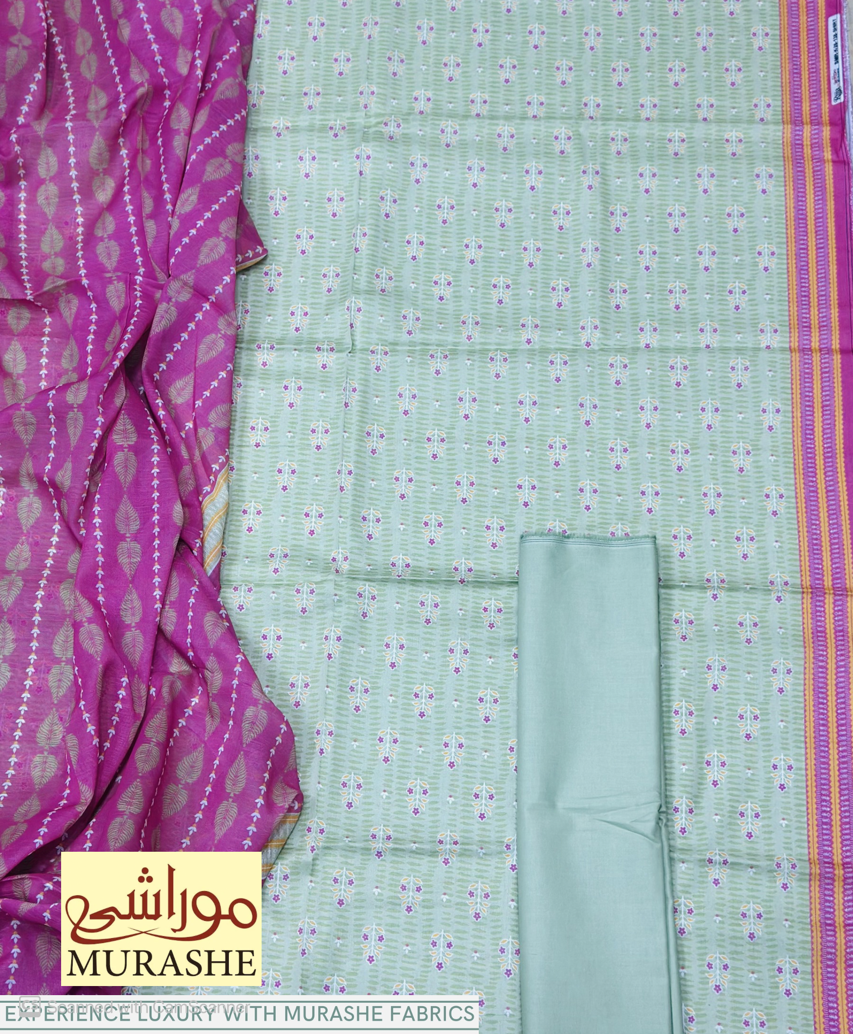 ORIGINALL 💯 LAWN 3PC BY MURASHEE