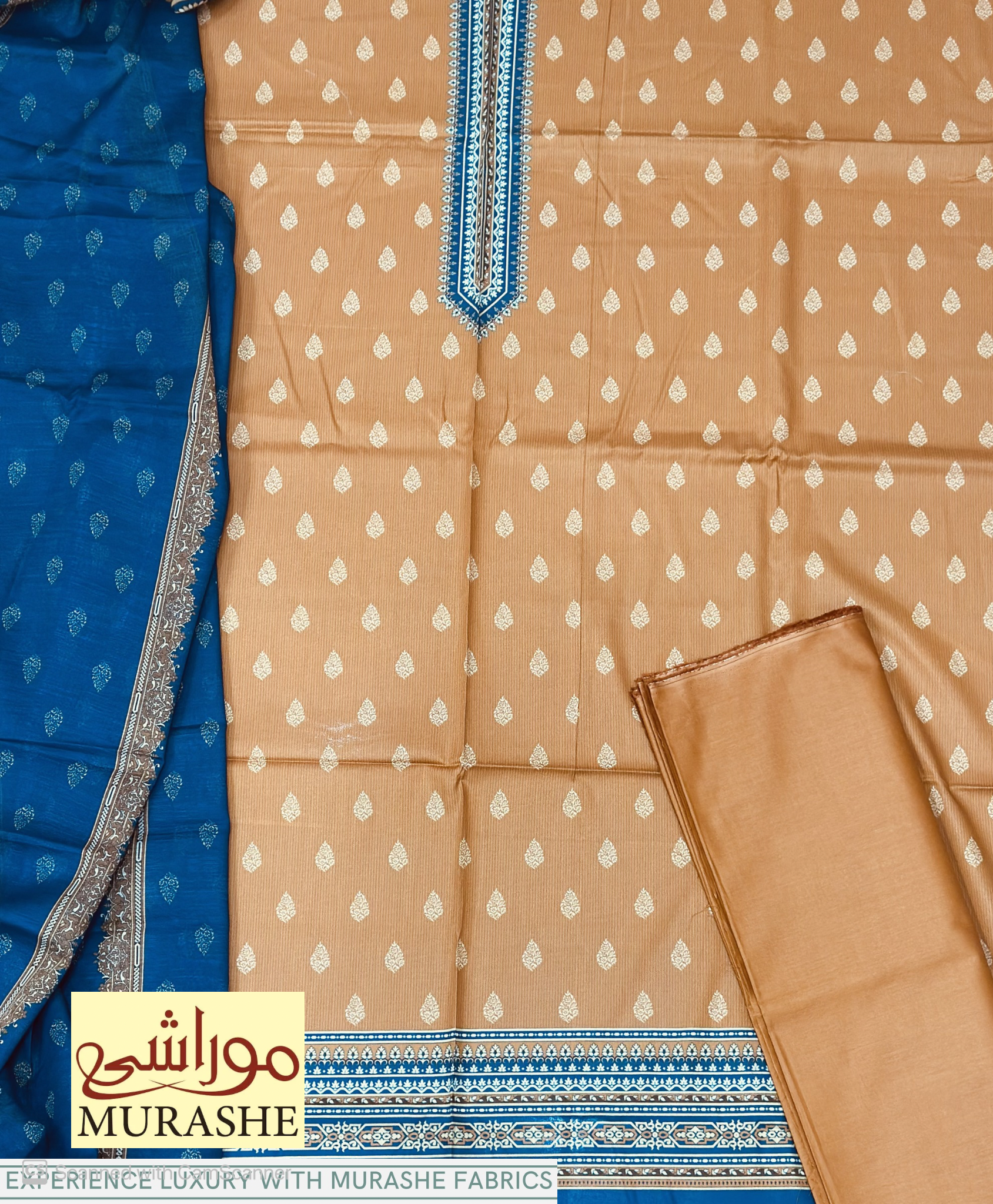 ORIGINALL 💯 LAWN 3PC BY MURASHEE