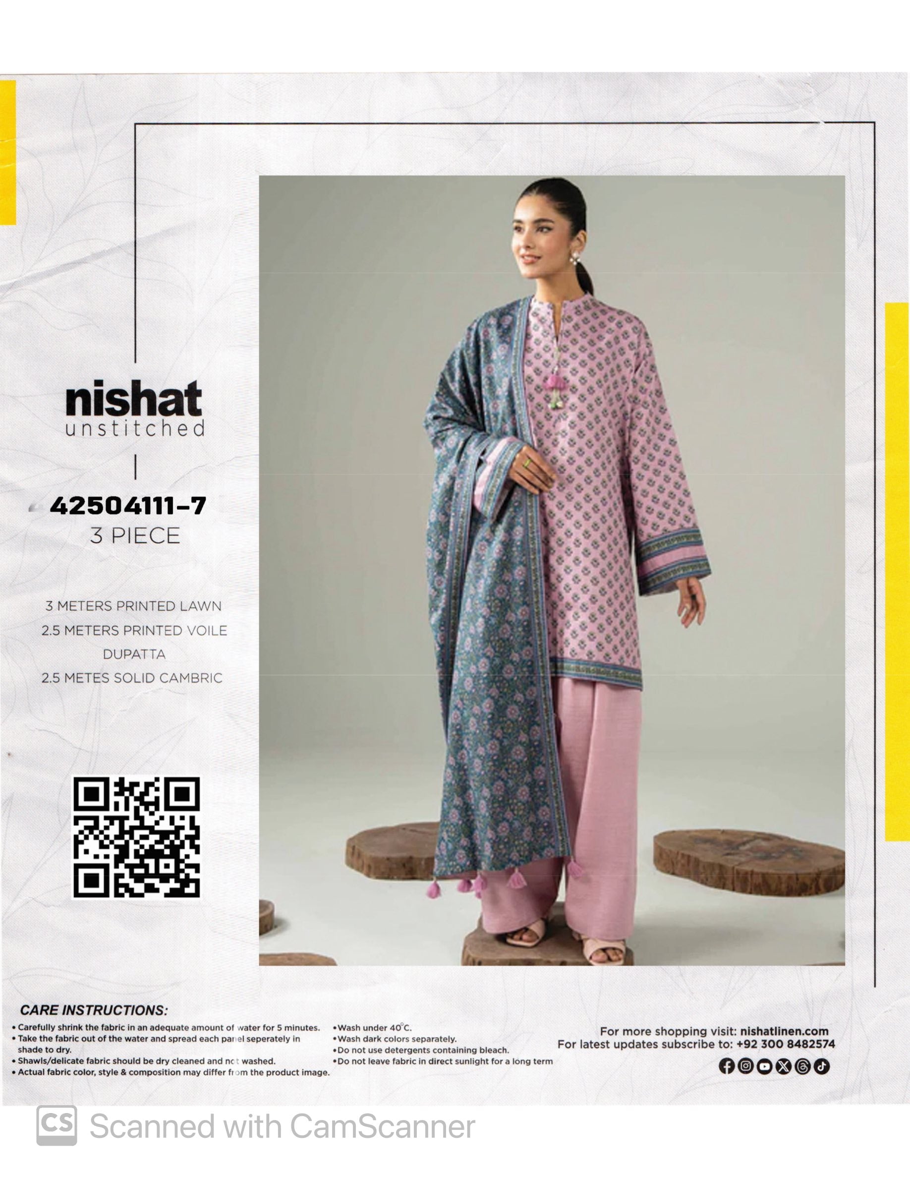 NISHAT LAWN 3PC