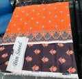 (Bin Saeed| DS 3| DIGITAL PRINTED LAWN 3PC VOIL LAWN DUPATTA