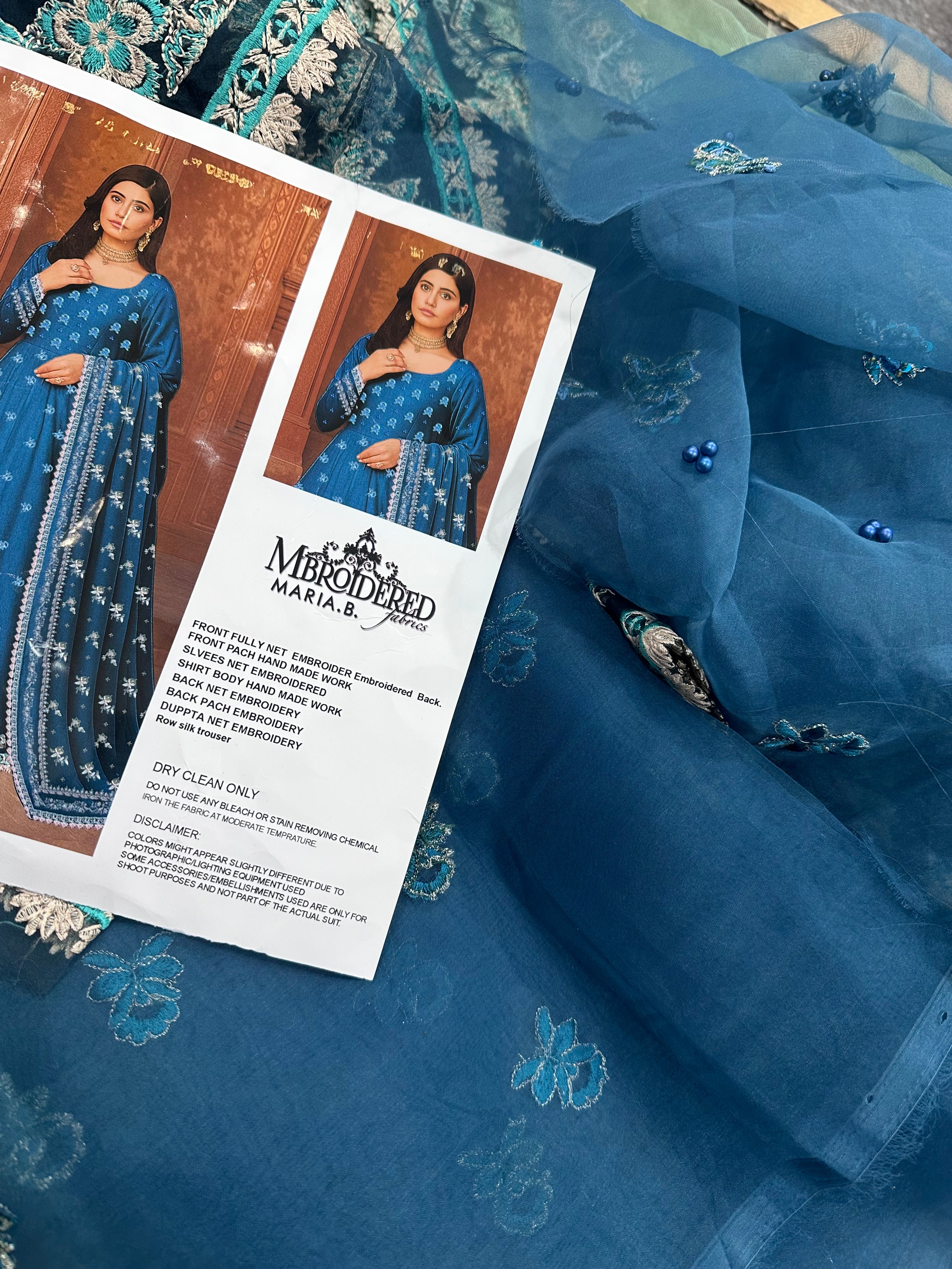 MARIA B LUXURY 3PC EMBROIDERED