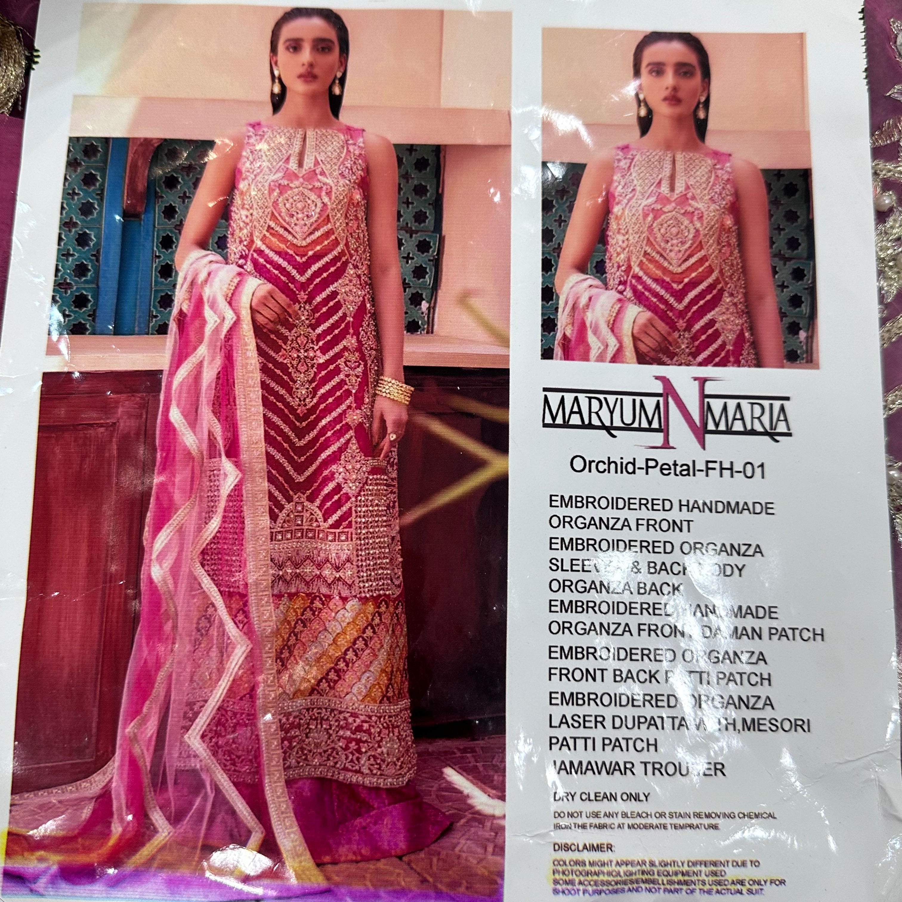 MARYAM -N- MARYA LUXURY 3PC EMBROIDERED